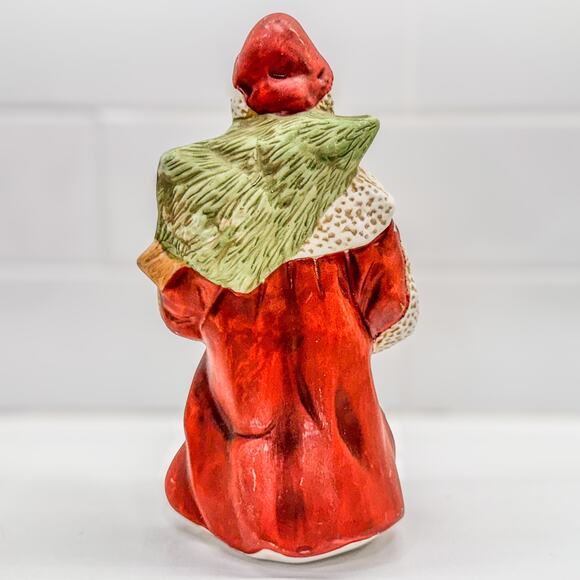 Vintage Old World Rustic Santa Claus Figurine, Made in Taiwan, Christmas, 7”H - Picture 9 of 10